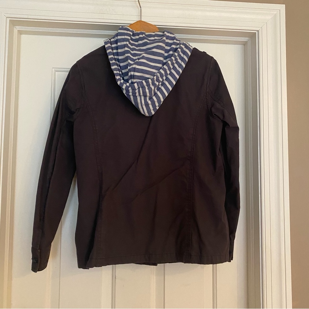 Gap Navy Spring Coat Size Small - image 2